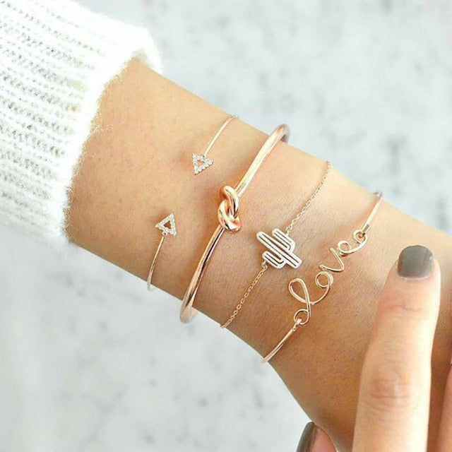 4 piece bracelet set