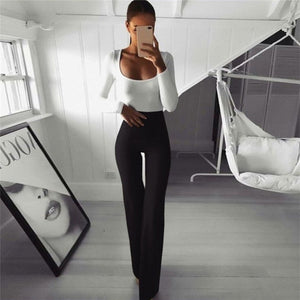 High waist flares